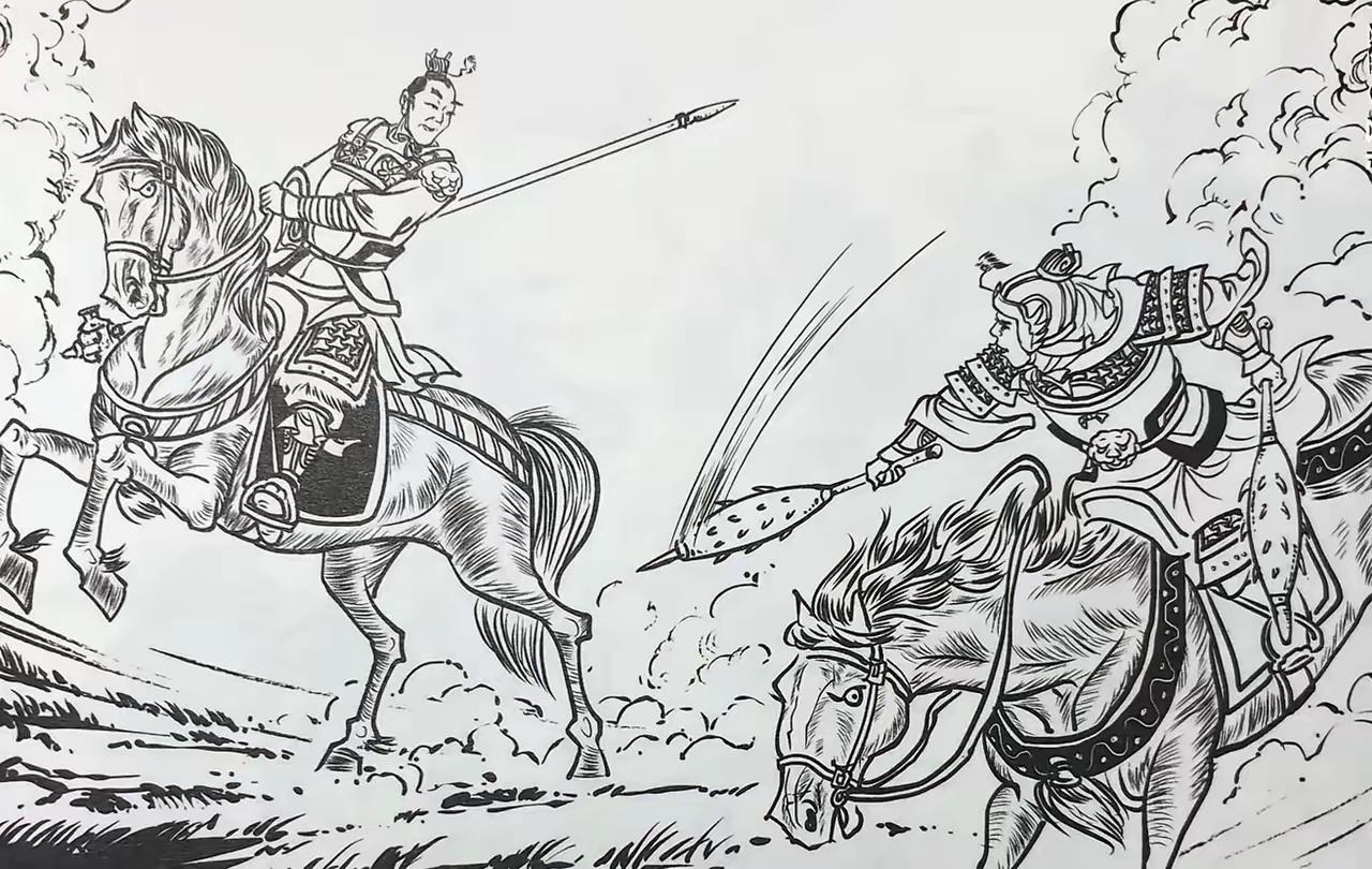 明军攻打聚宝山，山上守将手使一对渗金蒺藜棒，有万夫不当之勇。小英雄常茂...