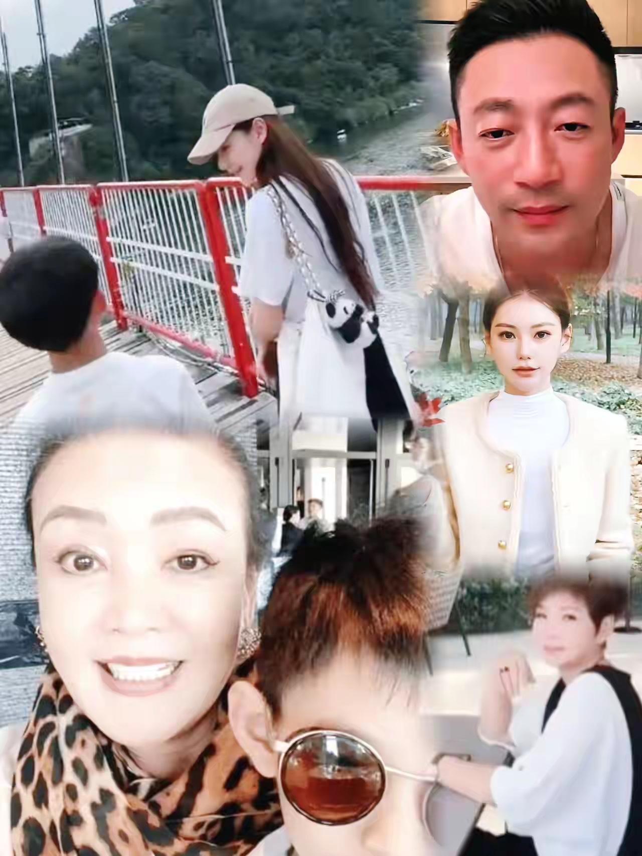 兰姐最开心的时候，就是和小菲她们带孩子们一起出去旅游了。因为可以放松心情，还有很