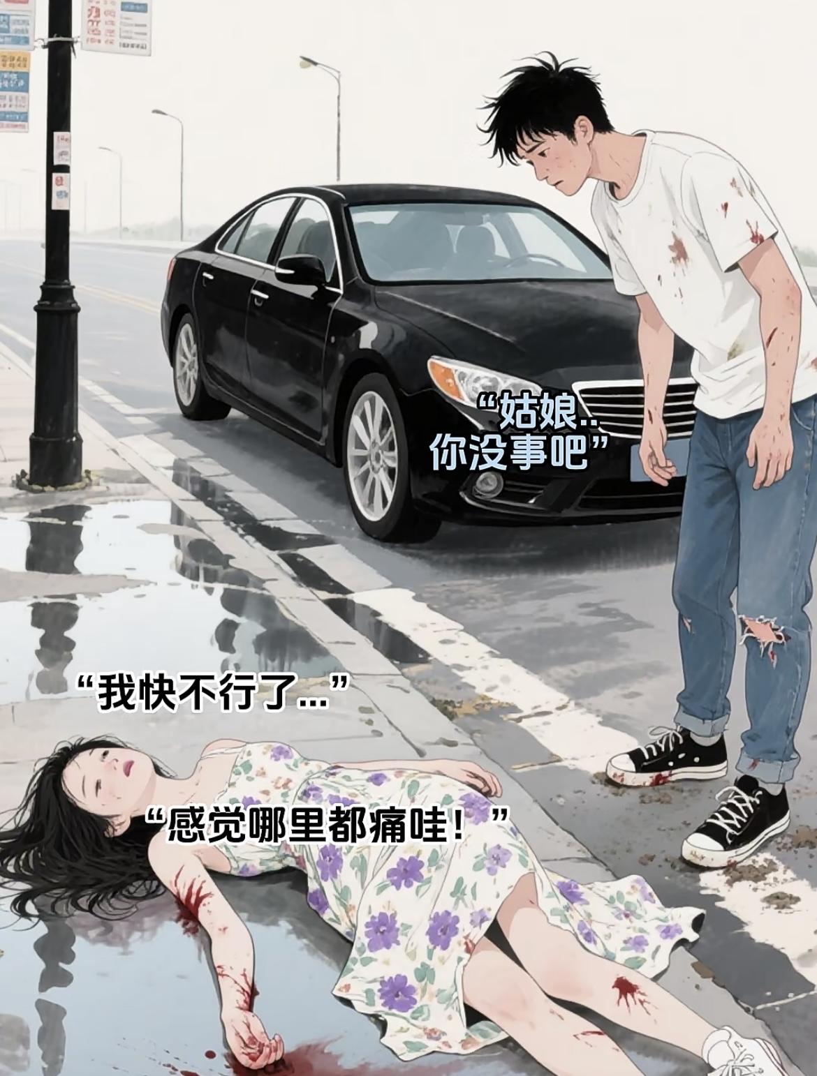 “车祸撞人事件”[惊恐]😯