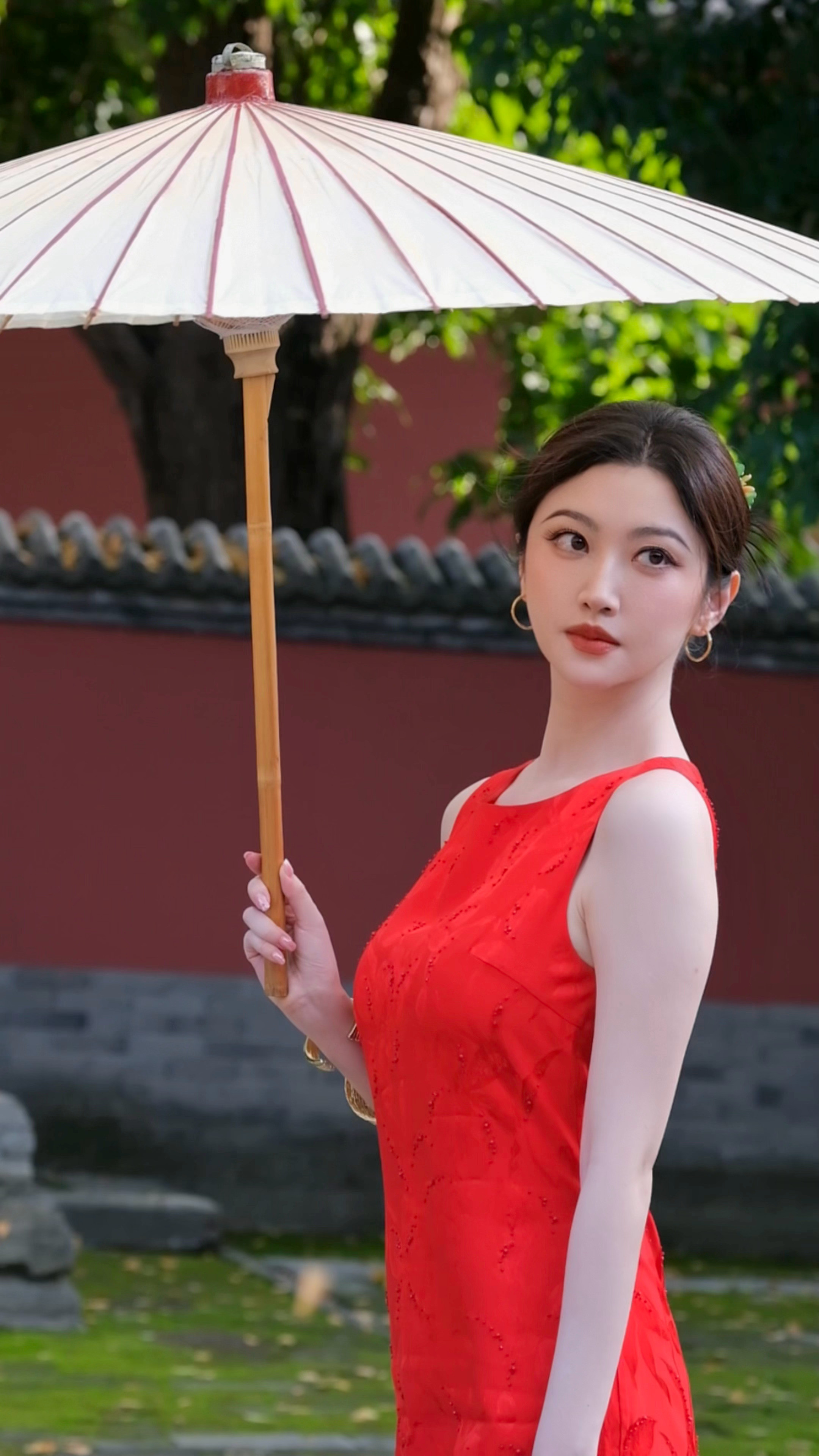 景甜花絮掉落