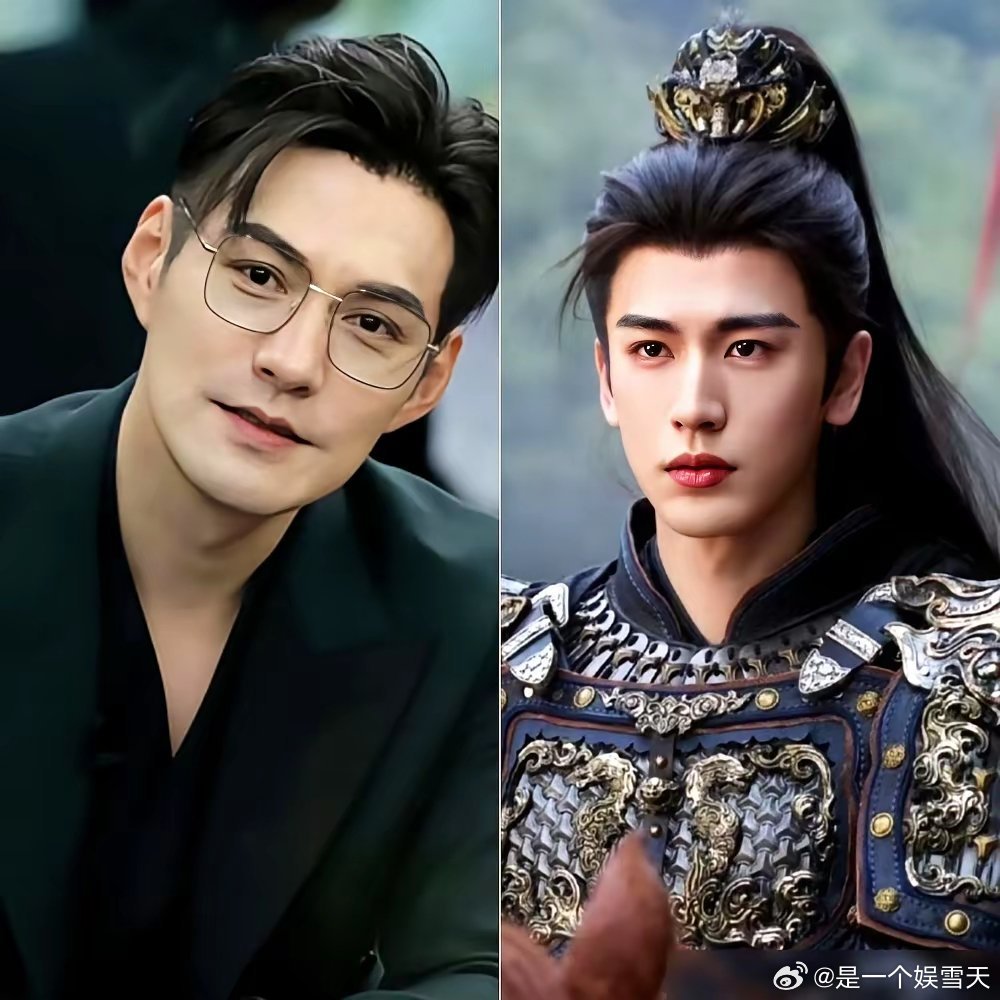 他扛着40斤真甲，却被全网骂成“娘炮”将军。电视剧里，张凌赫演的将军，脸比女主角