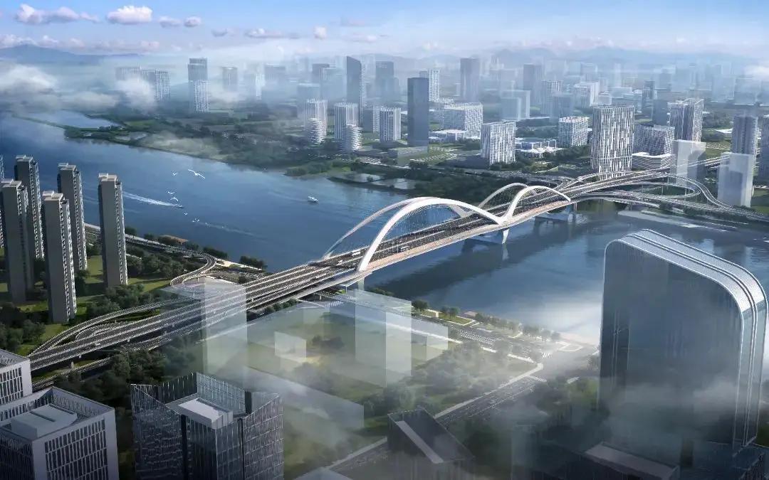 【报建获批！福州市中心再建一座跨江大桥】备受关注的福州前横闽江大桥（闽都大桥）