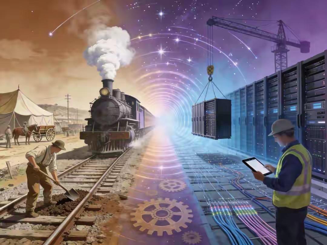 美国越闹事，越挑事，越穷兵黩武，越是表明大基建施工大有作为，没有成为过去式，按照