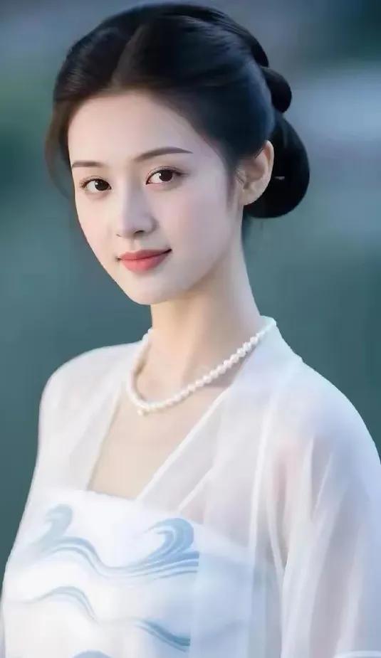 温婉古典，如诗如画，梦回古代的优雅女子。