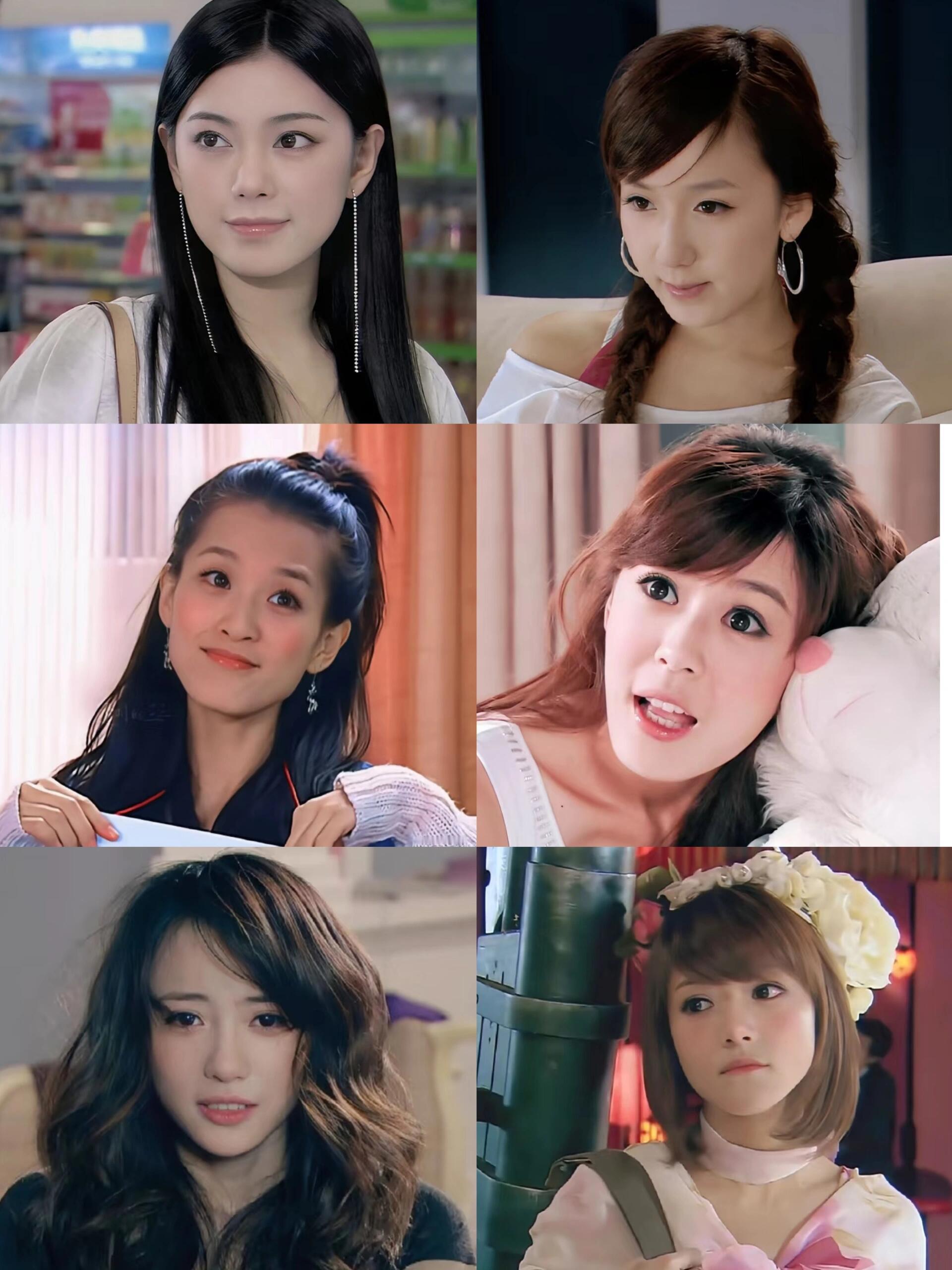现在才发现《爱情公寓》全是细糠，经济上行时的美女都长得很大气​​​