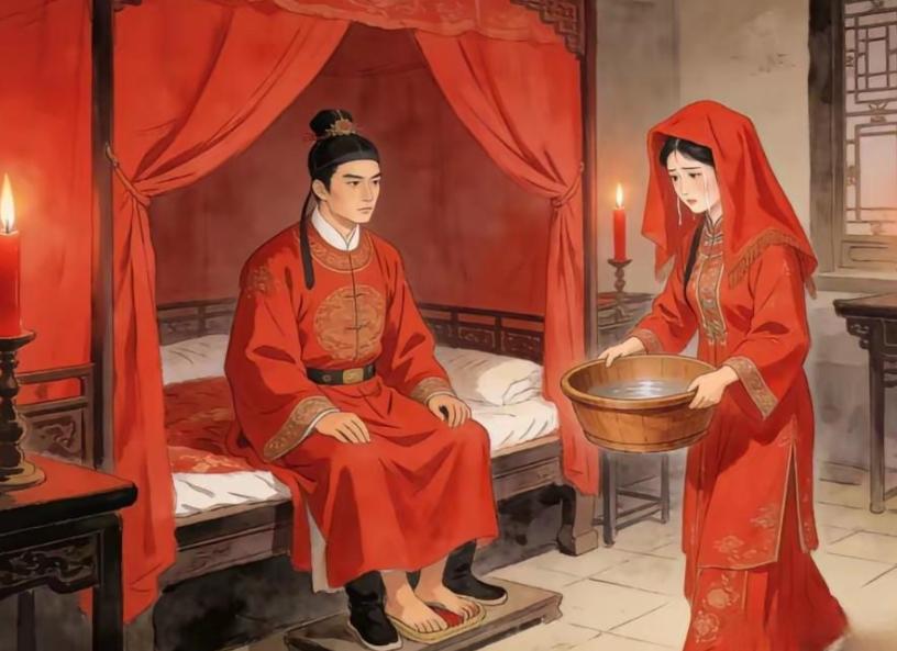 1831年，19岁胡林翼迎娶17岁陶静娟。洞房花烛夜，胡林翼竟命令这位总督千金：