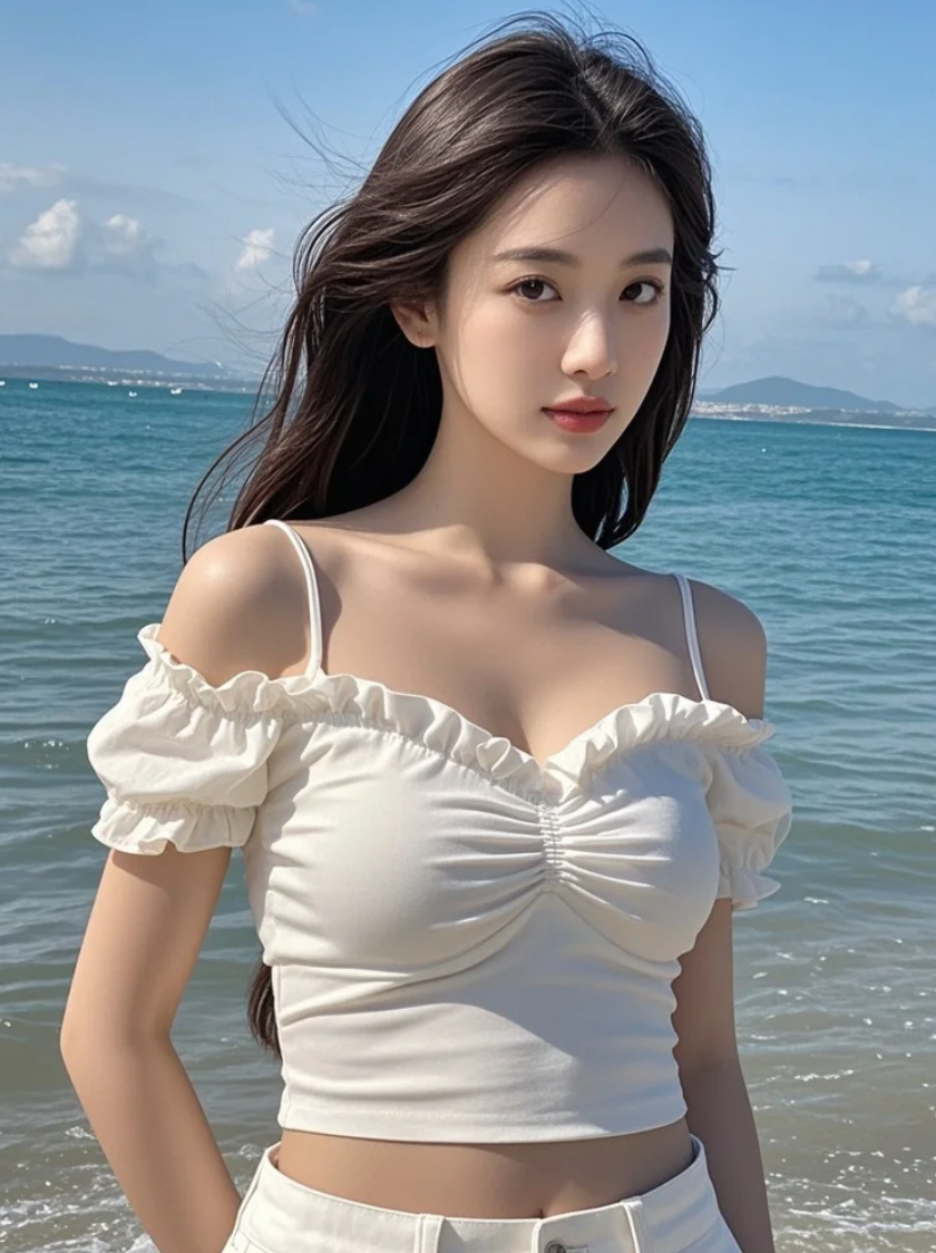 她的美，像是穿越时空而来