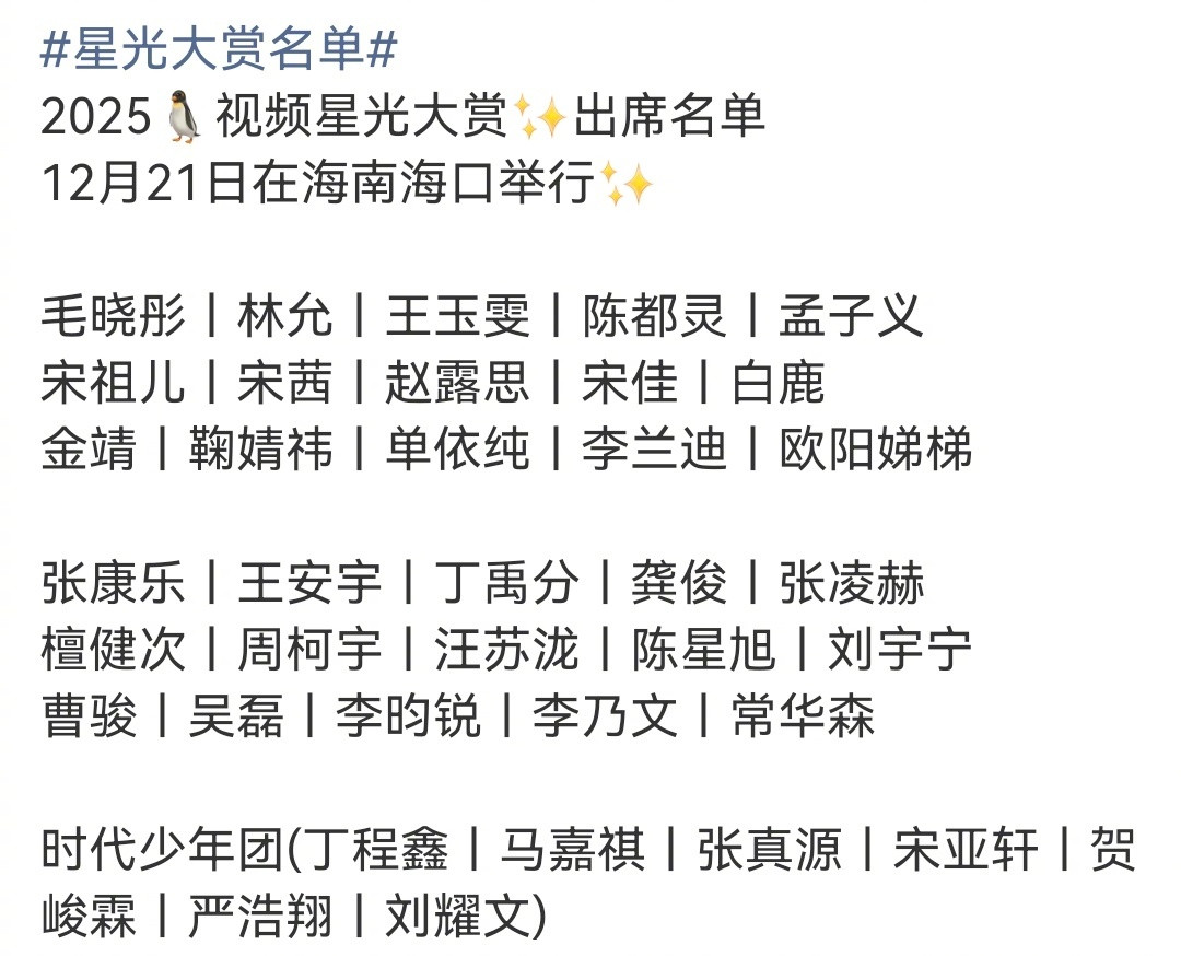 今年尖叫之夜&星光大赏，头部女演员集体“隐身”！🥝尖叫之夜仅幂撑85🌸门面；