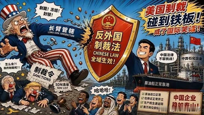 怪不得那些一向唯美是从的跨国公司集体噤声：中国首用阻断禁令，竟在一夜之间，彻底颠