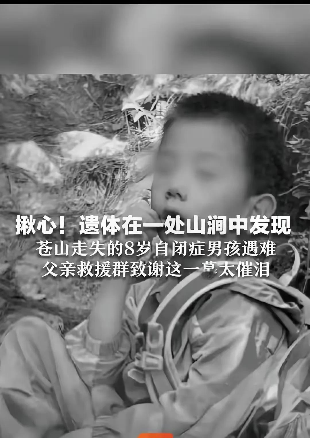 苍山那汪山涧水，怎么就成了那个8岁孩子最后的归宿？光看新闻里那句“没穿衣服”，都