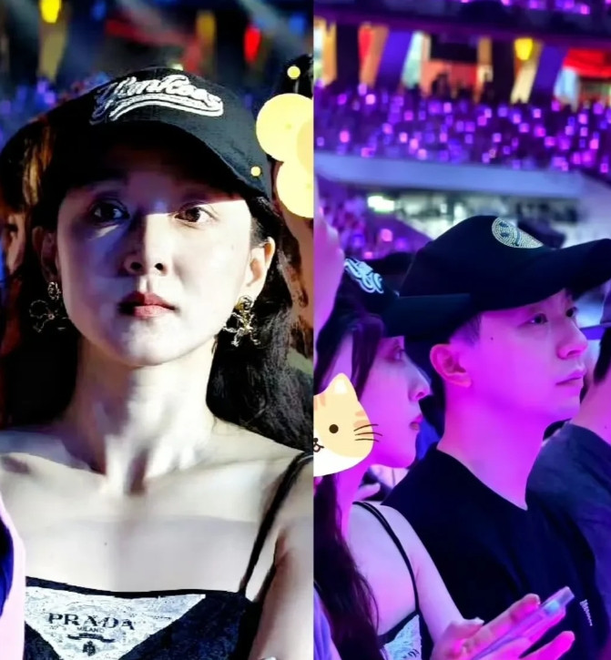 能熬过网暴的女人不简单，近日，退役的马龙带夏露去看林俊杰演唱会，两人手牵手，无