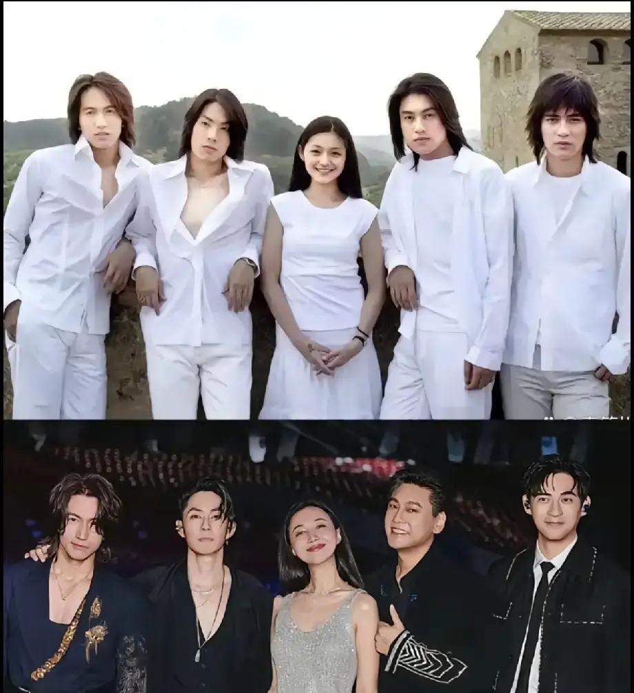 F4拆伙第19年，韩雯雯把四人合照钉在主页最顶，像把旧钥匙挂门口，每天回家都撞一