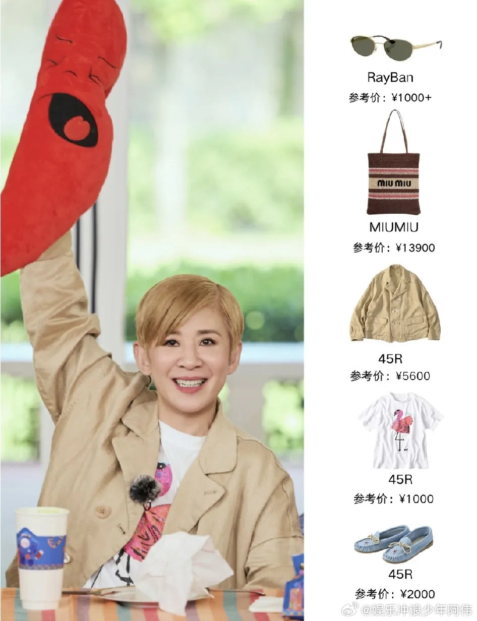 综艺花少8的女演员里，周冬雨最舍得打扮了，一个包包就22147，外套，衬衫裙子鞋子都是奢侈品牌路易威