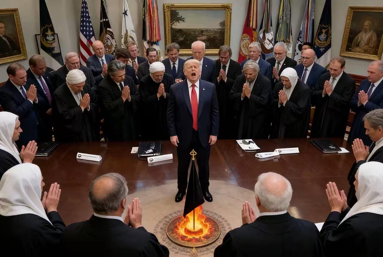 麦嘎！狮王他怕了！他做了数不尽的坏事、集中炸死了一百多个孩子，请上帝原谅他吧，阿