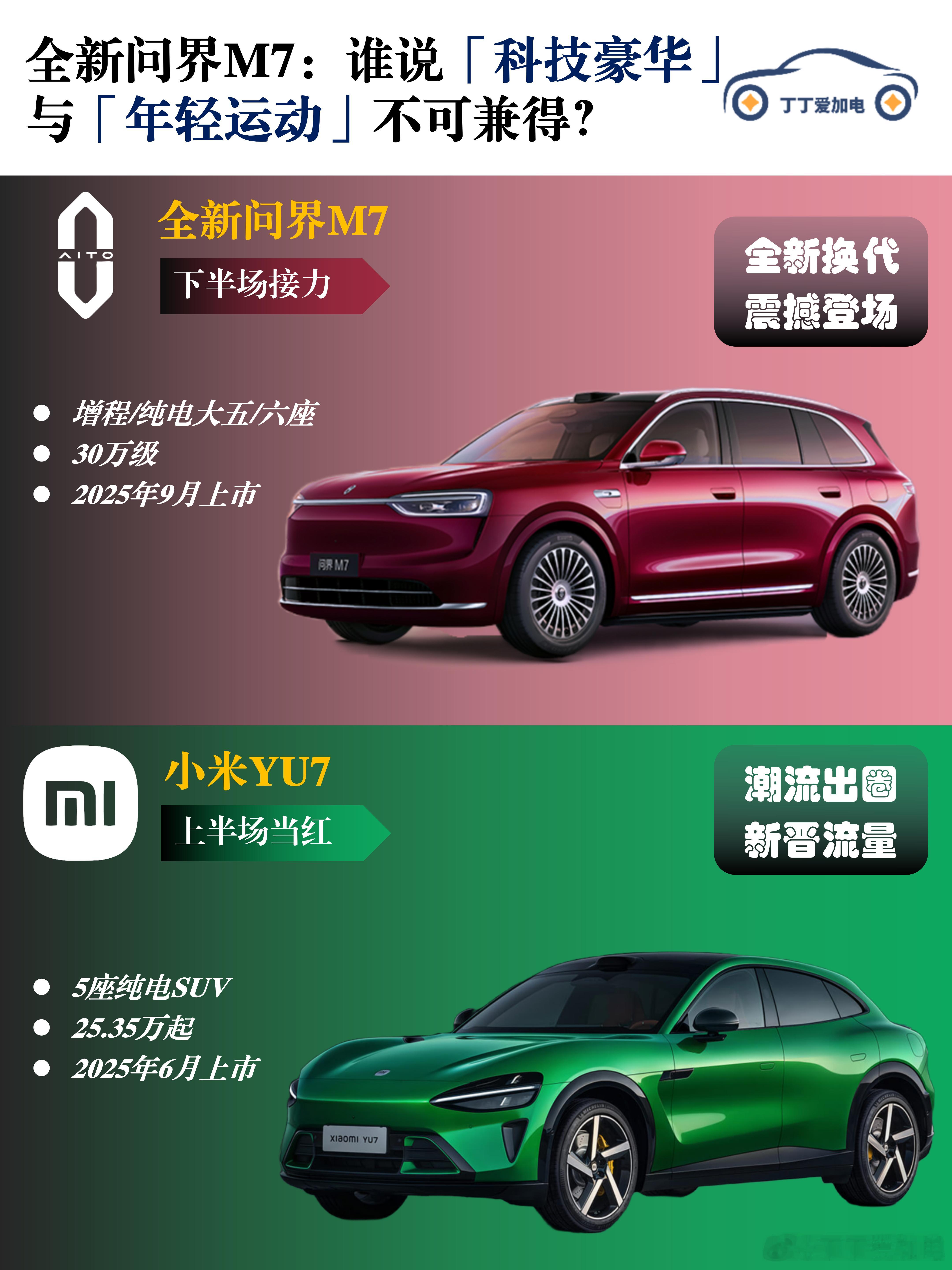 全新问界m7九月上市全新问界m7路测同框宝马x5全新问界M7官宣智驾硬件全面升级