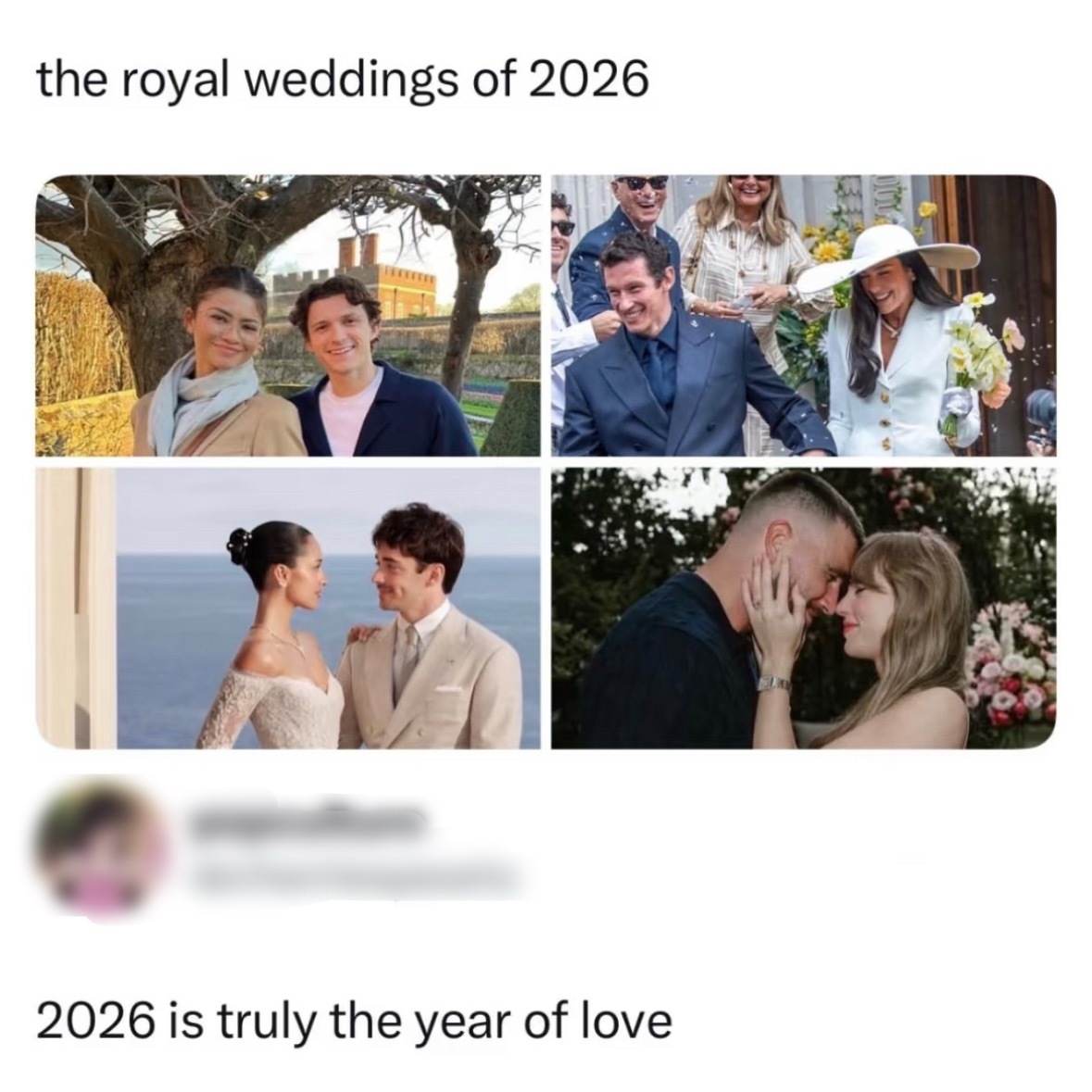 C罗和乔治娜正式结婚了！恭喜！原来今年是大结果之年吗