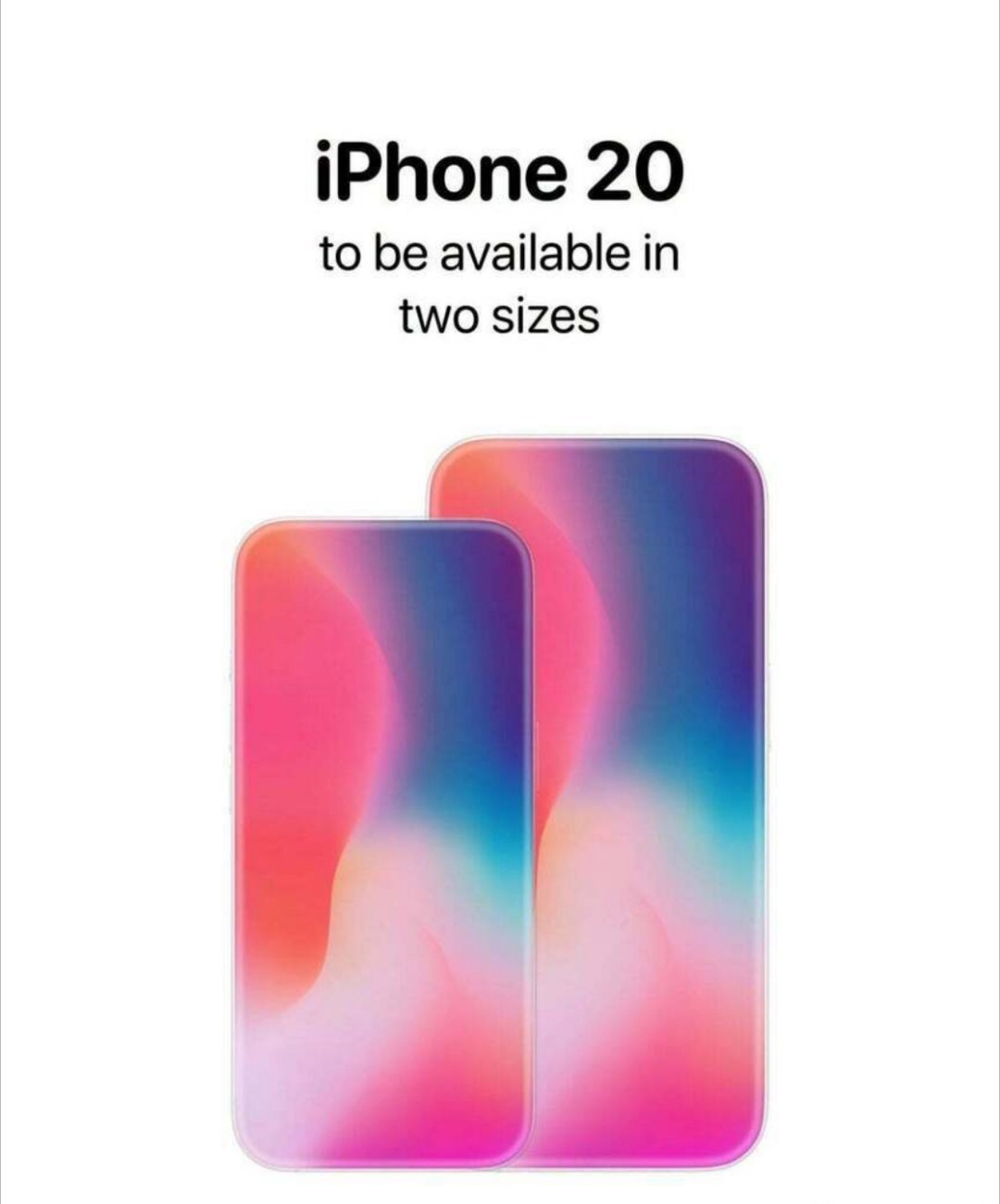 苹果或跳过iPhone19刷到苹果有可能跳过iPhone19直接出20的消息，
