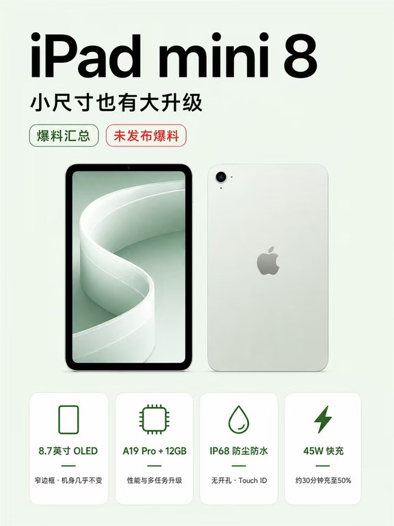 苦等3年！iPadmini8这次升级真的有点香