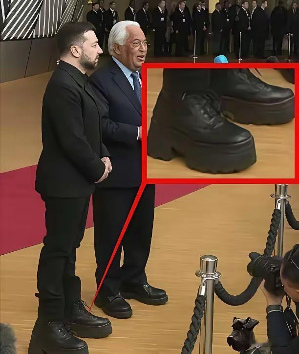 泽连斯基不愧是演员出身的总统啊！国家都快被打散架了，他还有心思琢磨他的增高鞋增