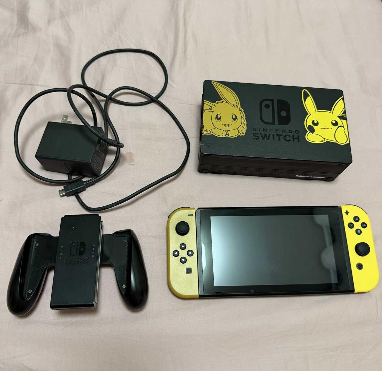 950➗swtich皮卡丘限定版switch皮卡丘限定标准版任天堂游戏机全