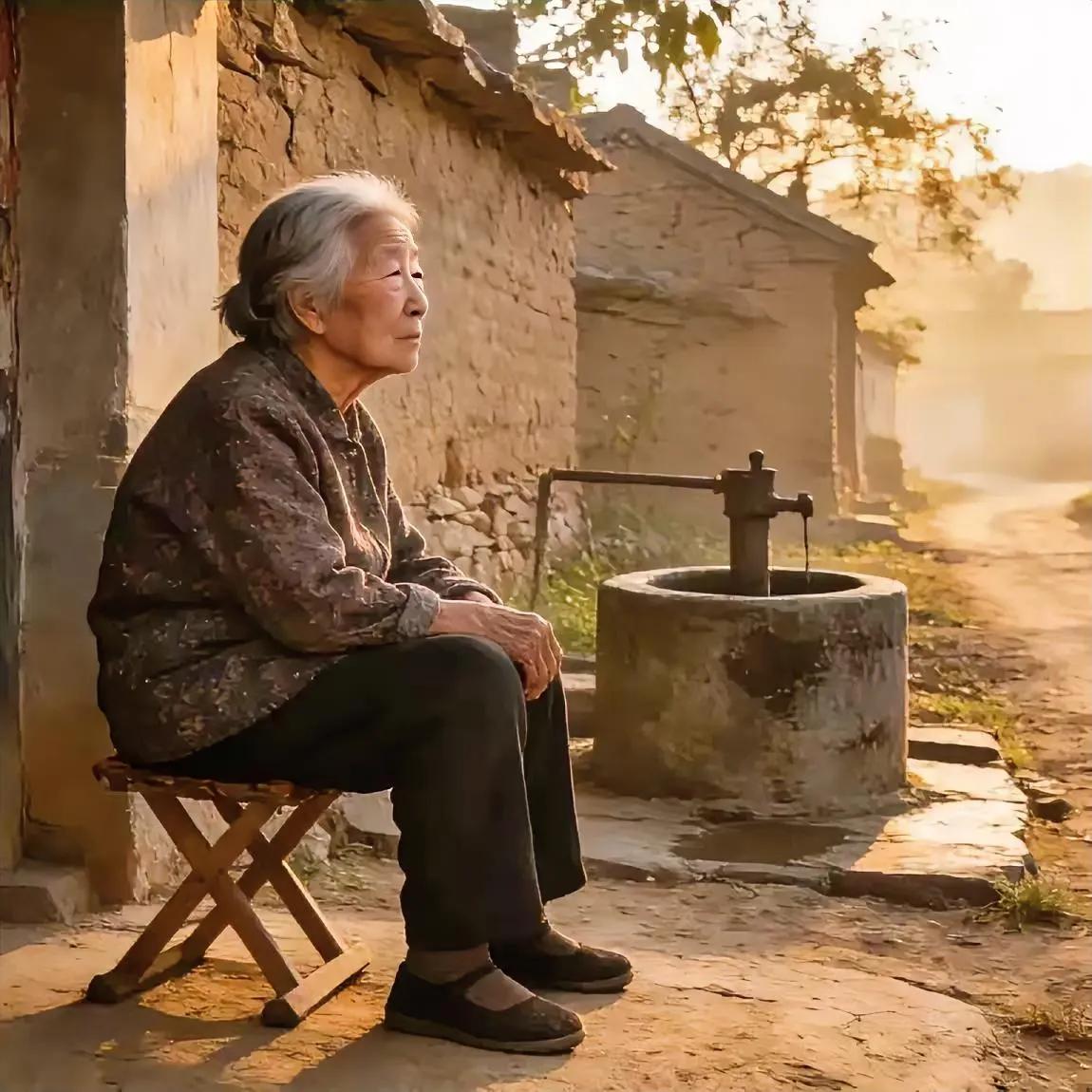 泪目！山东一位90岁高龄的老太太独自生活，她一直以为，自己儿子和两个女儿都在外工