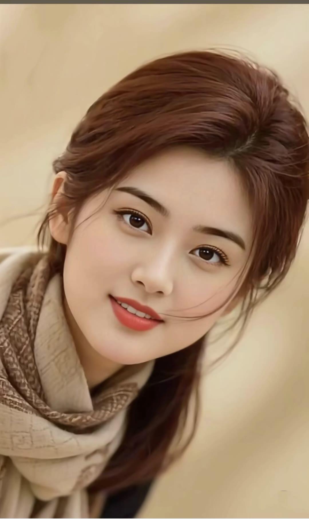 甜美少女风，温柔笑容，暖心治愈🌸💕