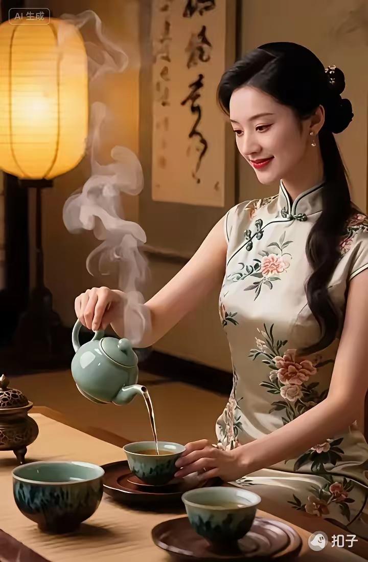 茶香袅袅，岁月静好。