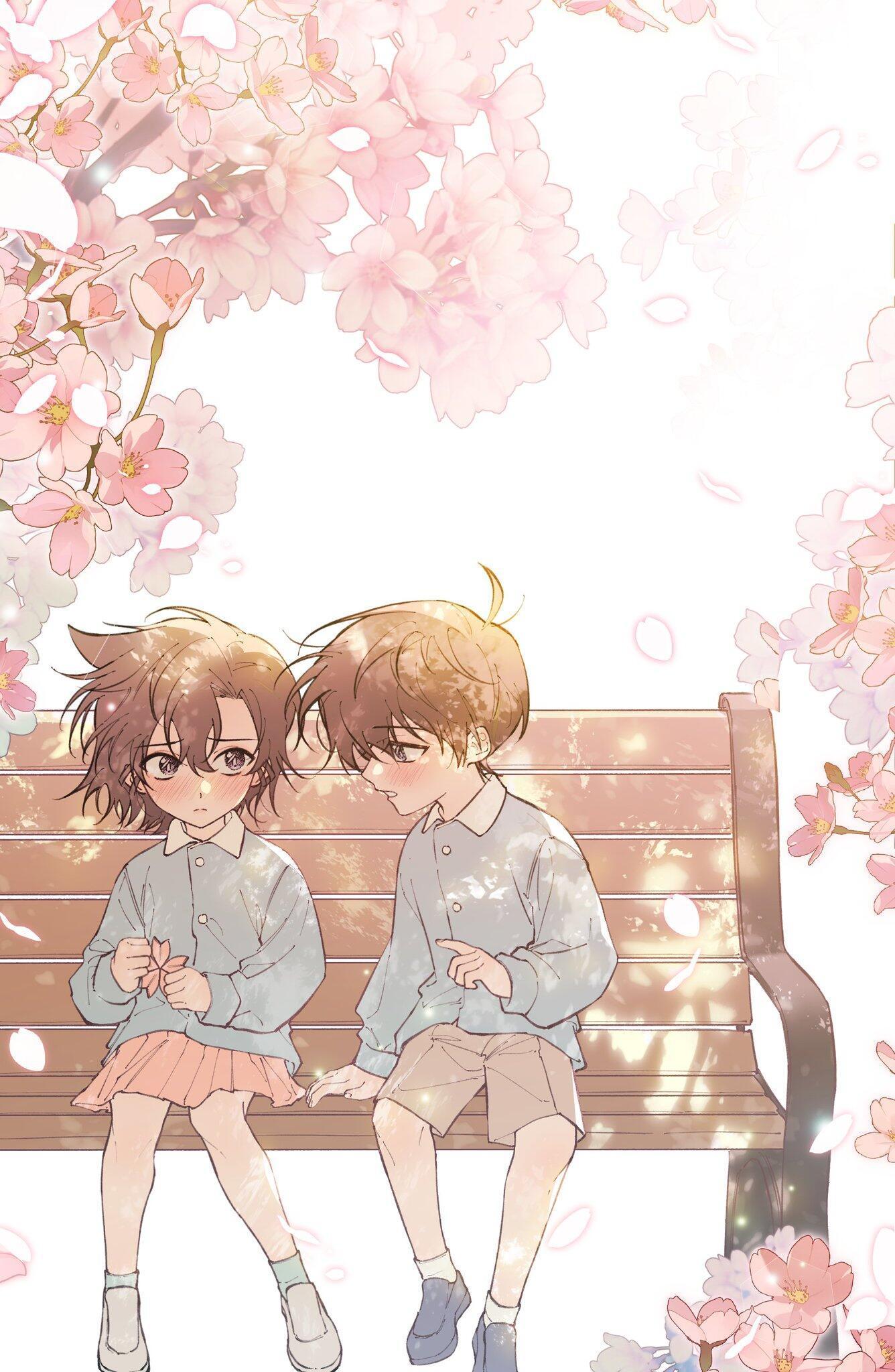 名侦探柯南青梅竹马的新兰耶[抱抱][抱抱]（画师쏙쏘）​​​