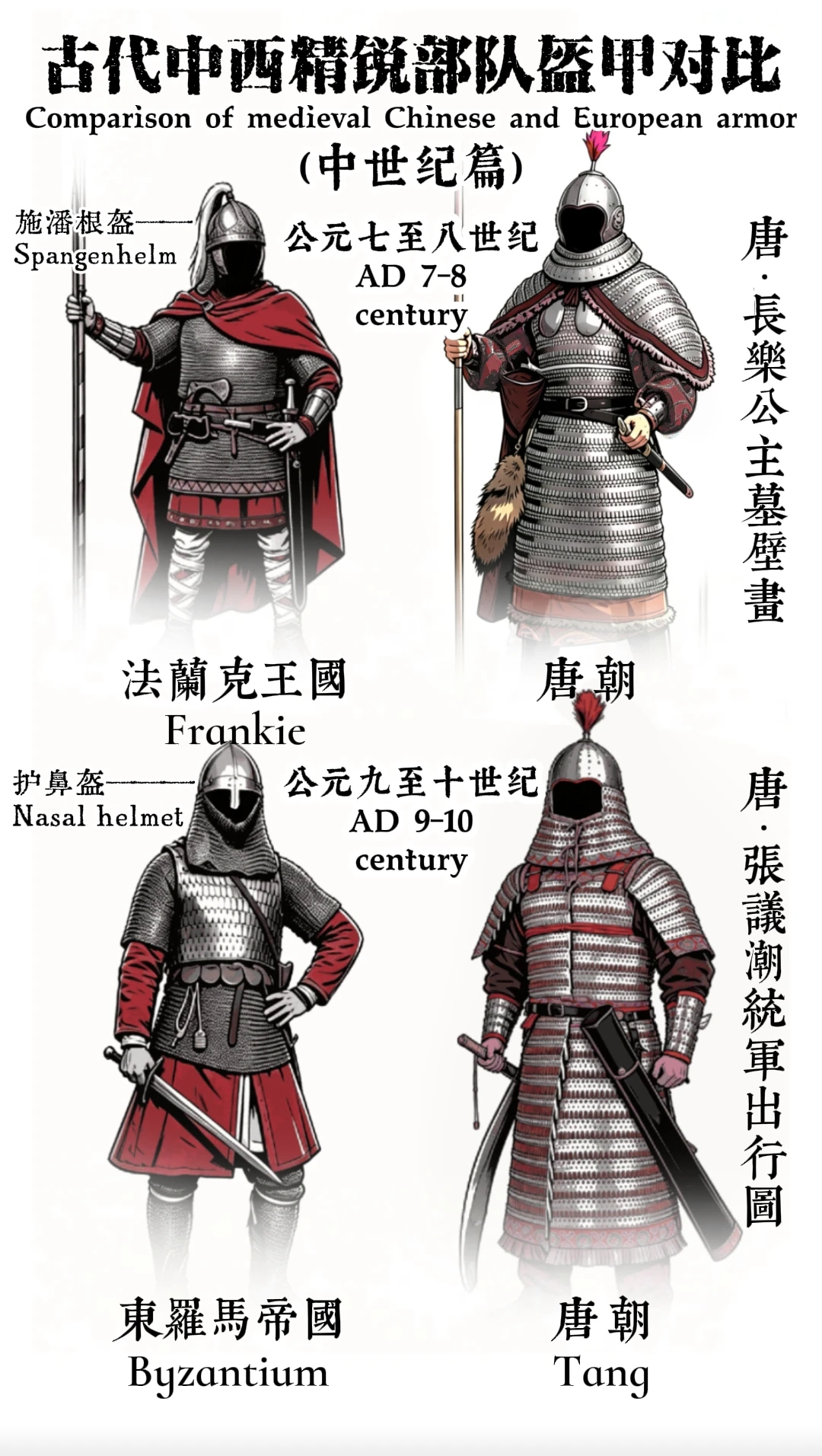 古代中西精锐部队对比（中世纪篇）