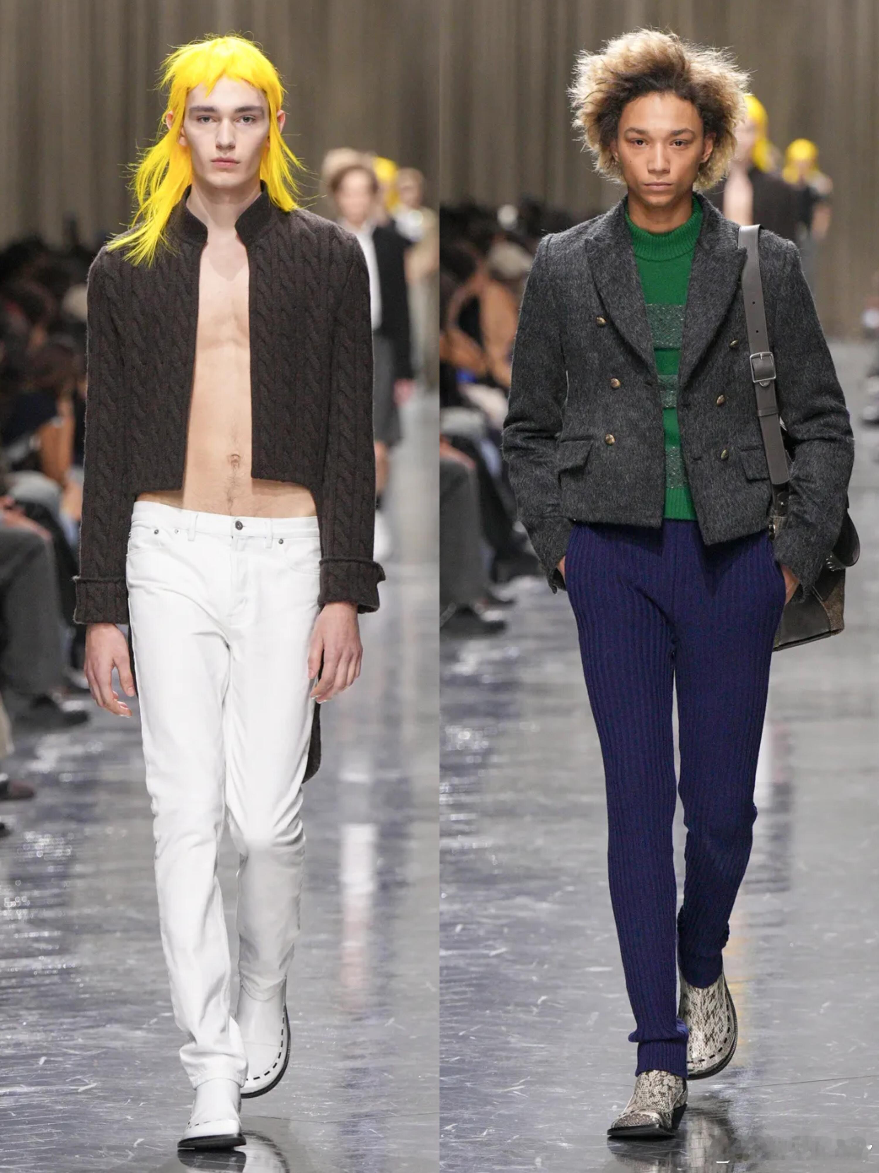 巴黎男装周｜迪奥大秀2026冬季时装秀，JonathanAnderson第三