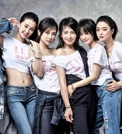 刘涛在这几位里颜值还算是比较出众的了​​​