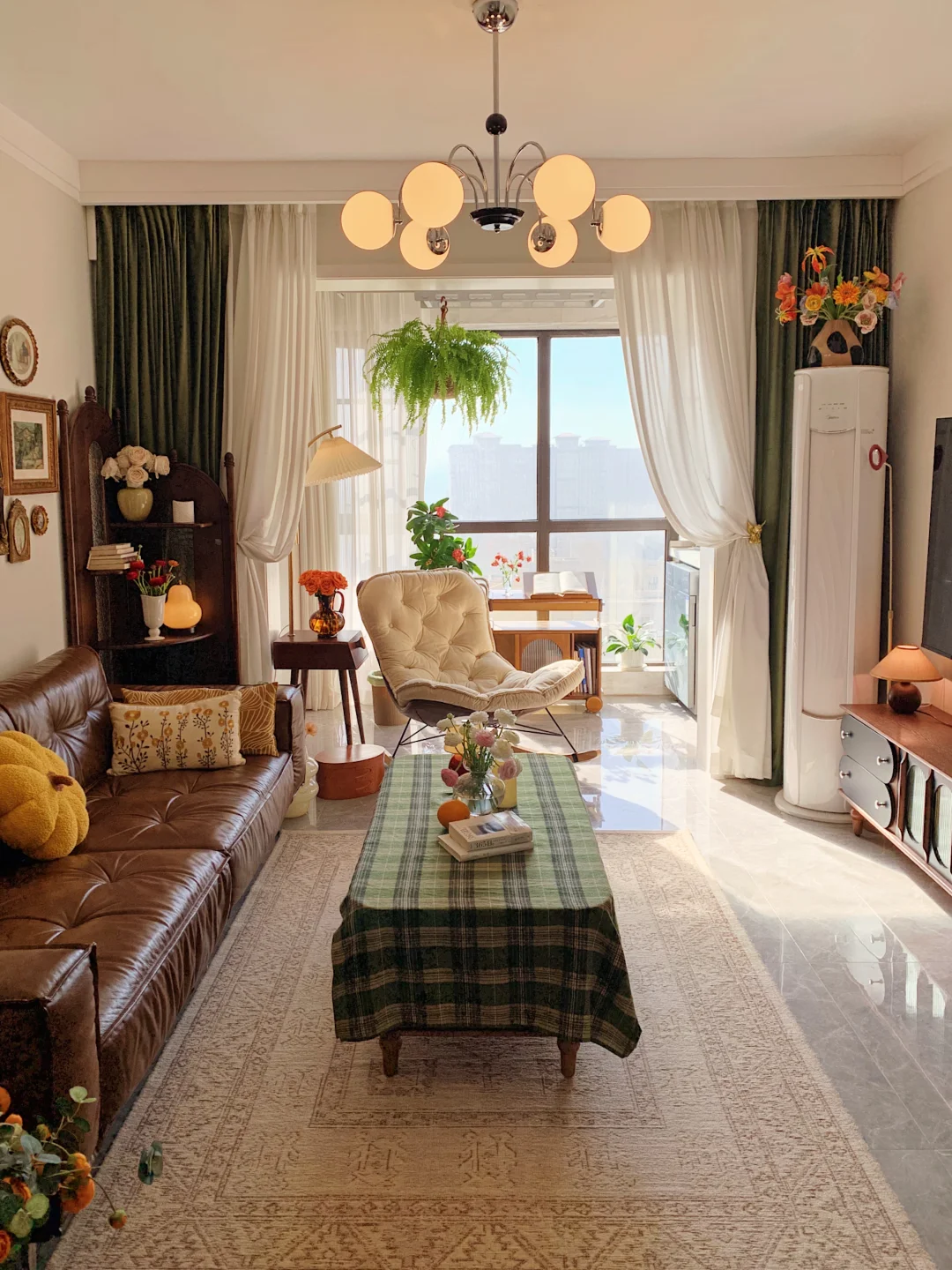 我妈说：艺术没白学，小家折腾的还挺好看🏡