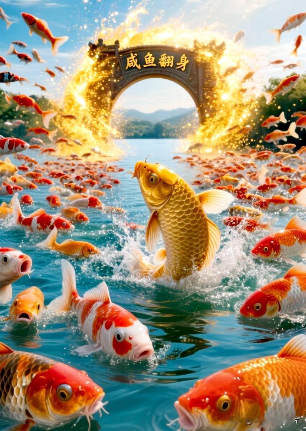 一朝咸鱼翻身，从此风生水起。