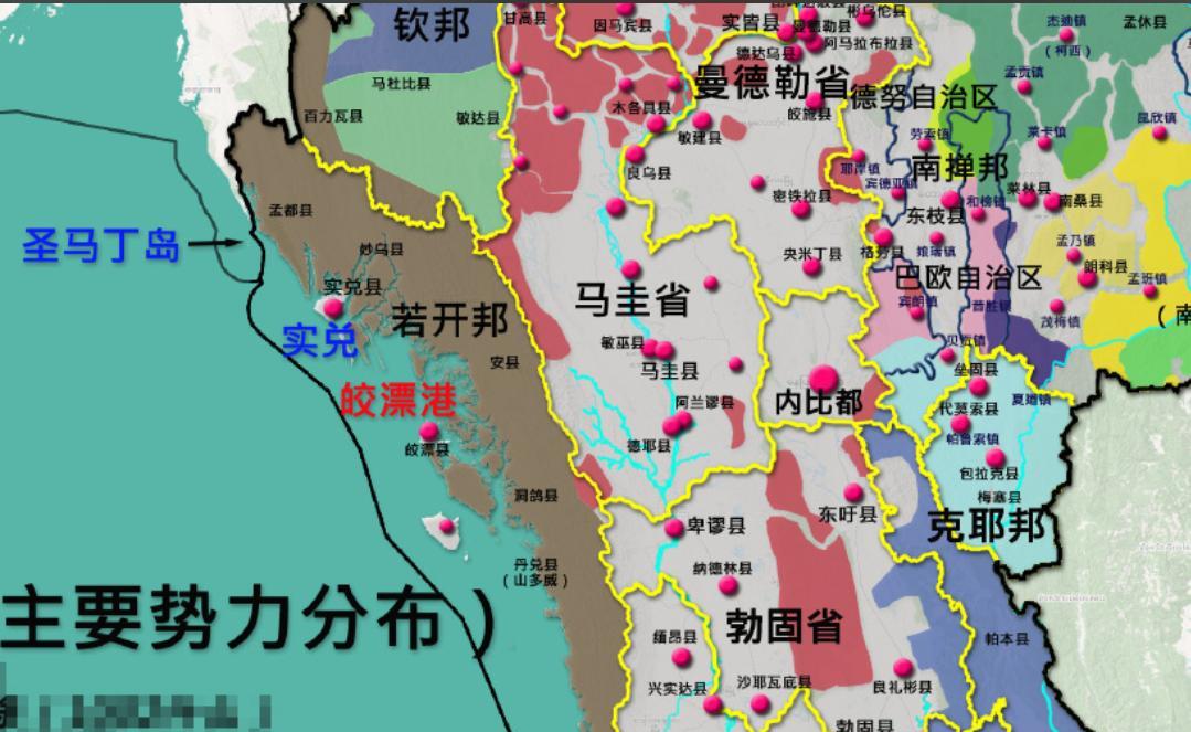 缅甸若开军对皎漂港的攻势猛烈，一浪高过一浪！受到孟加拉湾低压区的影响，整个若开邦