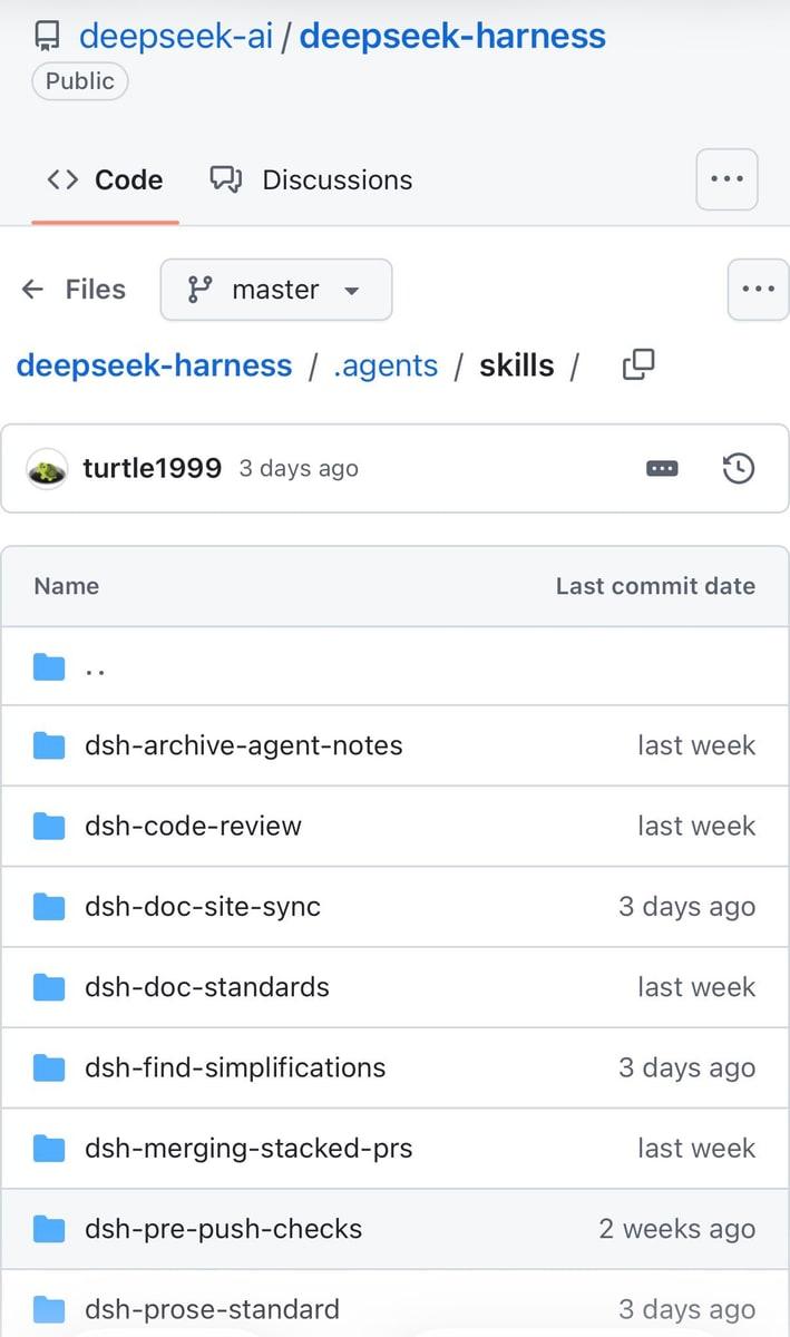 DeepSeek把自家工程团队日常在用的11个Skill全部扔进了开源