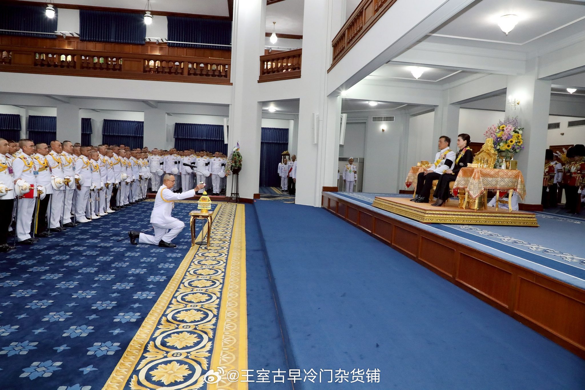 王室王室泰国王室素娘娘2026年4月6日，狗哥素娘娘的公务：会见阿三大使，接受