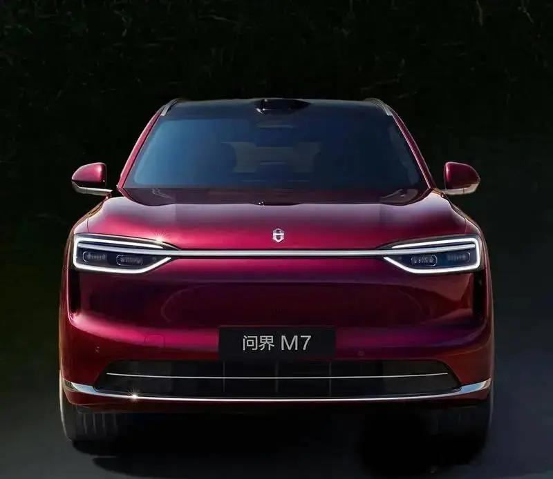 问界全新问界m79月23日上市，72天的时间，全新问界M7大定破10万台了