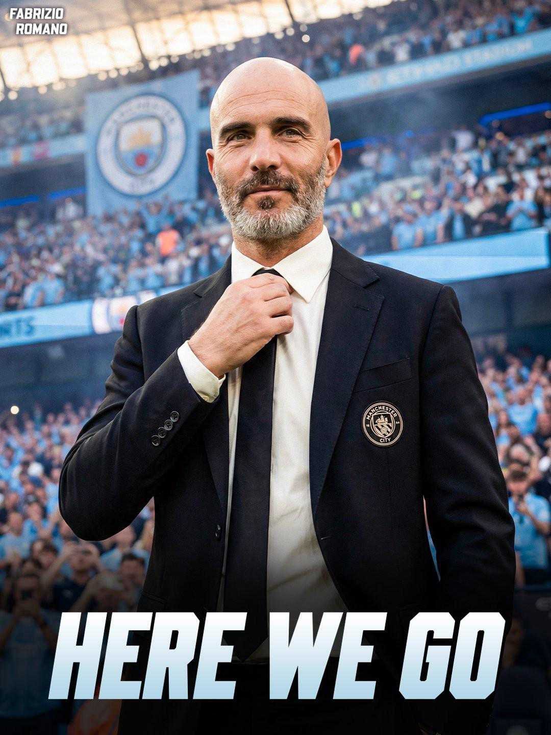 Herewego！罗马诺：马雷斯卡将执教曼城，接任瓜迪奥拉北京时间5月19日