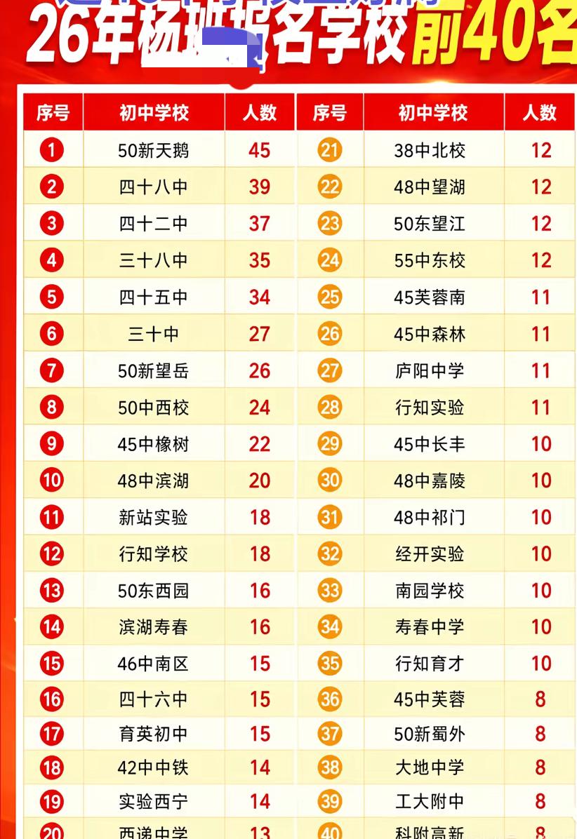 合肥各高中设有多种特色班型，重点班、科创班层出不穷，其中合肥一中杨振宁班含金量最