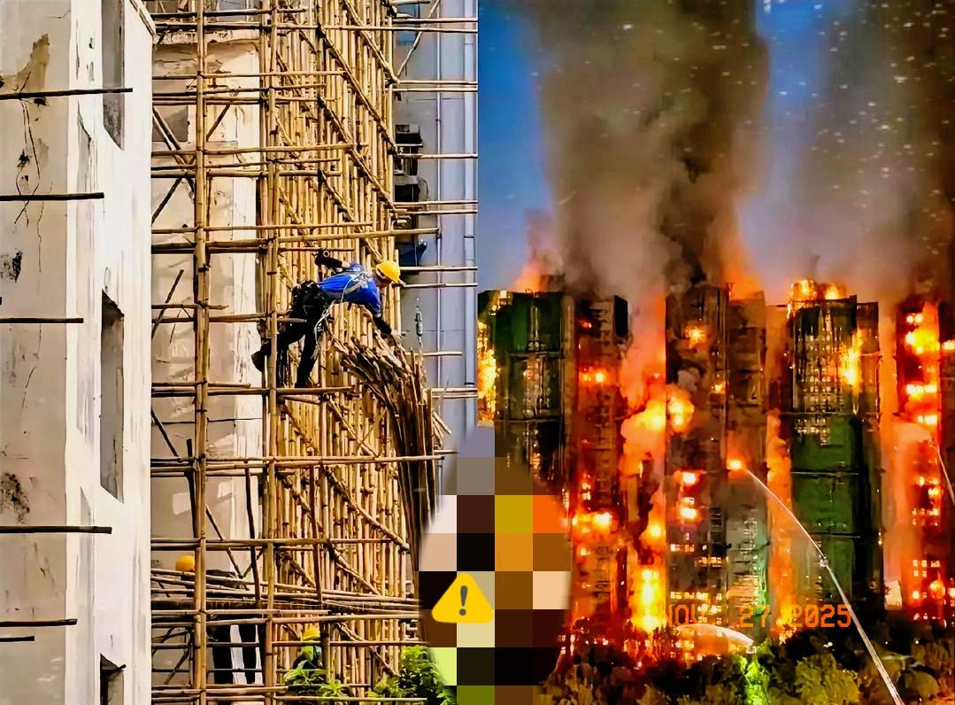 终于搞懂香港icon竹脚手架的真相，哪是落后或单纯利益垄断！它能坚挺百年，