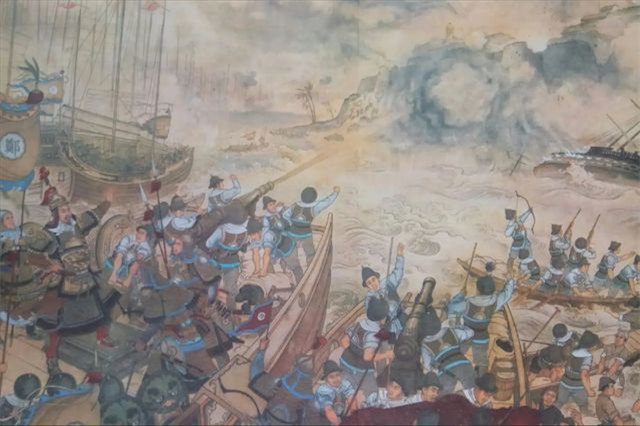 1661年，39岁的郑成功猝死，临终前，他狠心杀妻灭子，连刚出生的幼孙也不放过，