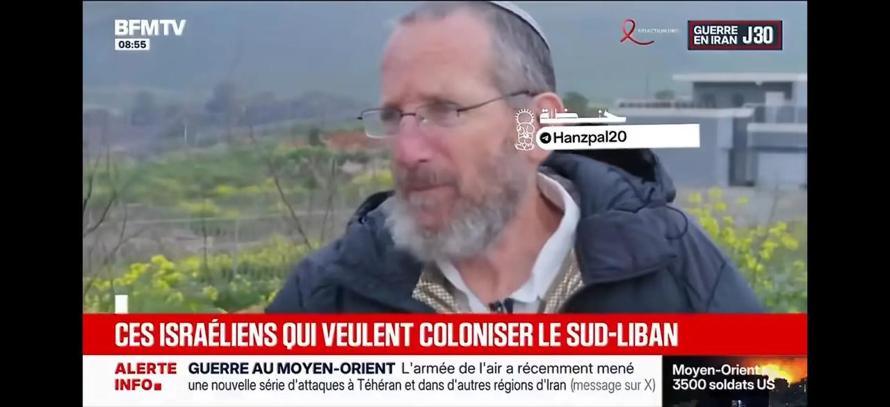 法国媒体BFMTV采访一位以色列老头，问他对以军入侵黎巴嫩怎么看，以色列老头直接