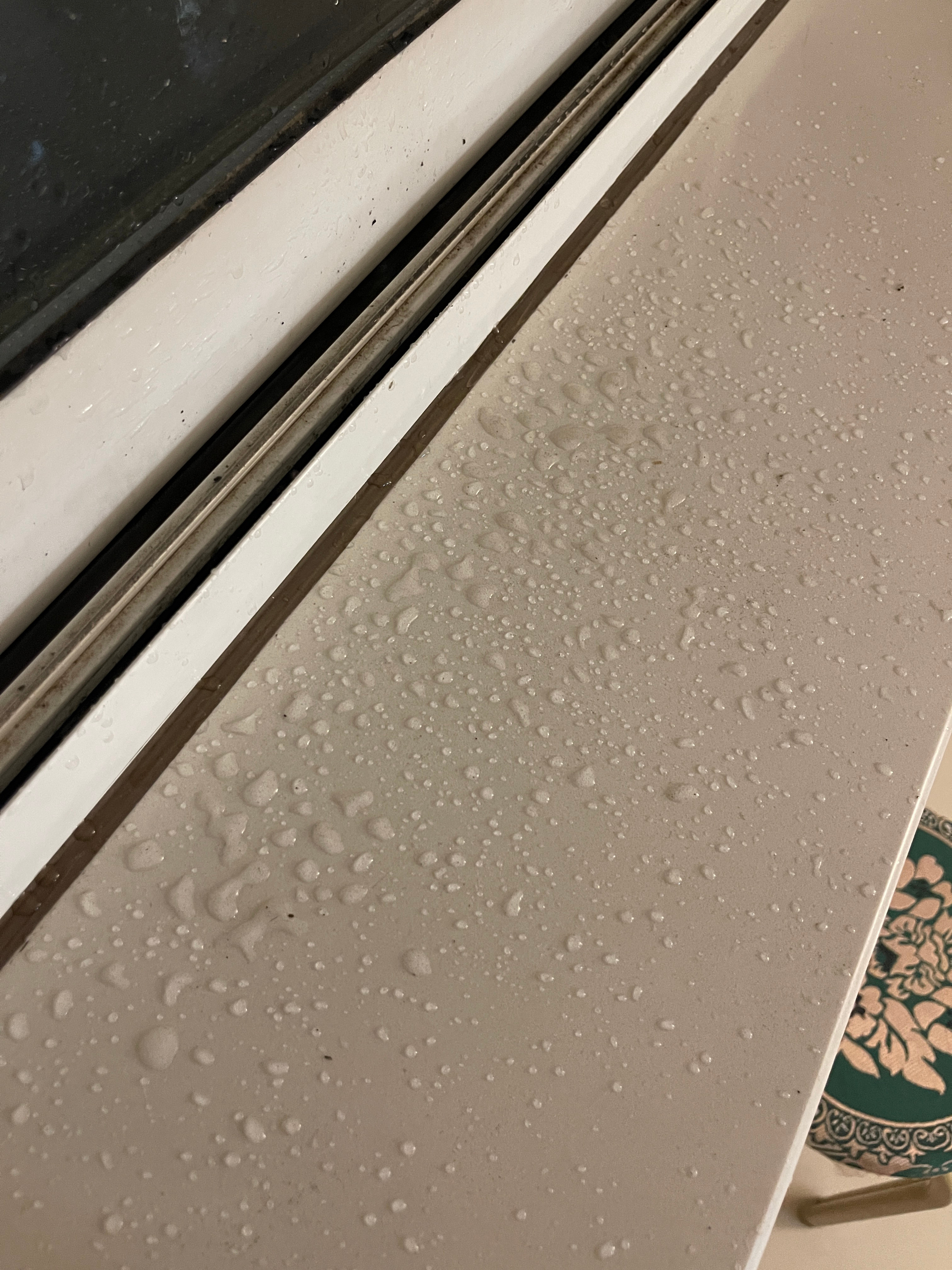 ber，看来我这房子是真够破的了，外面下雨竟然漏进来了虽然说真是瓢泼大雨，但漏雨
