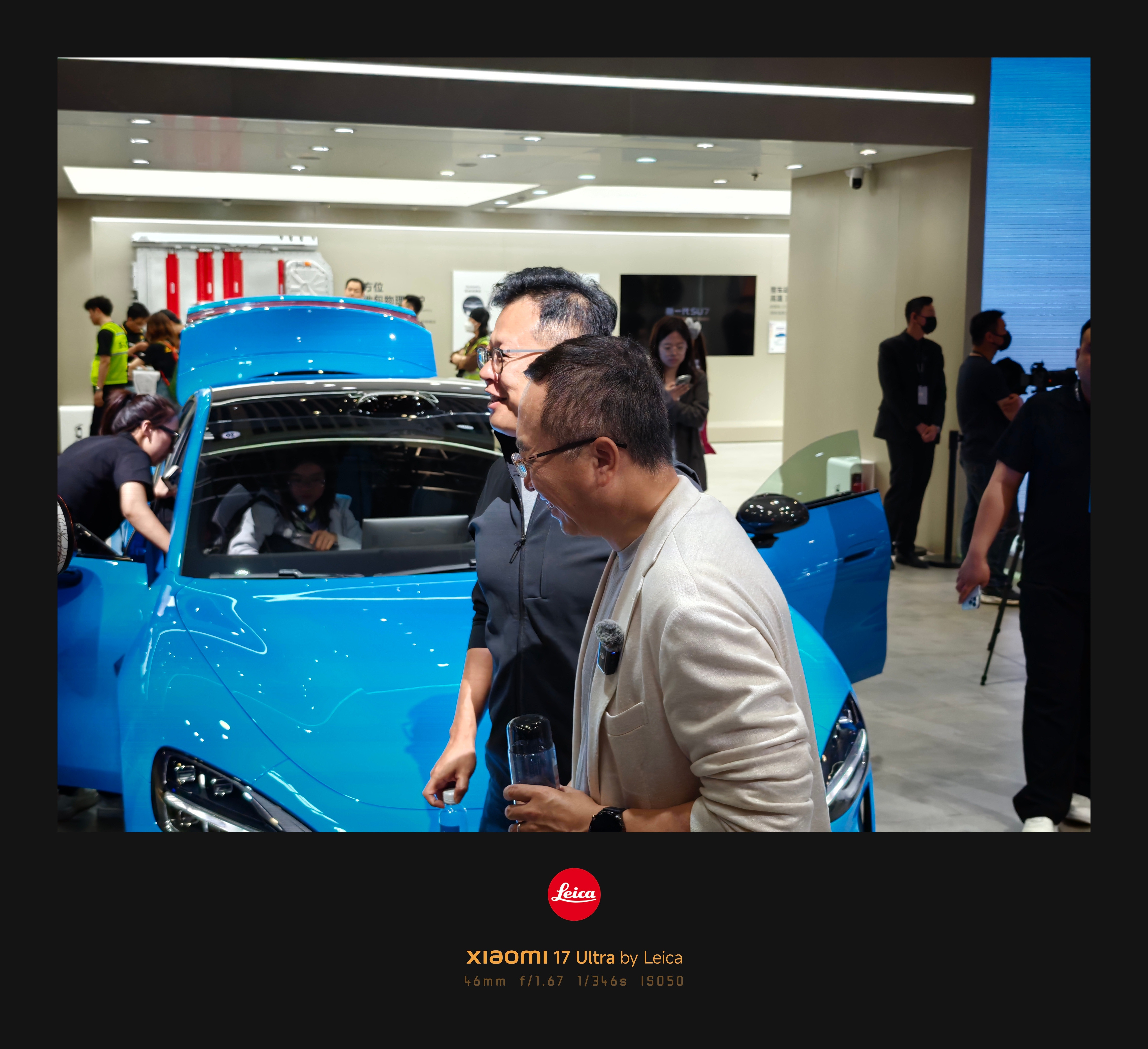 我天，赵明来小米展台了