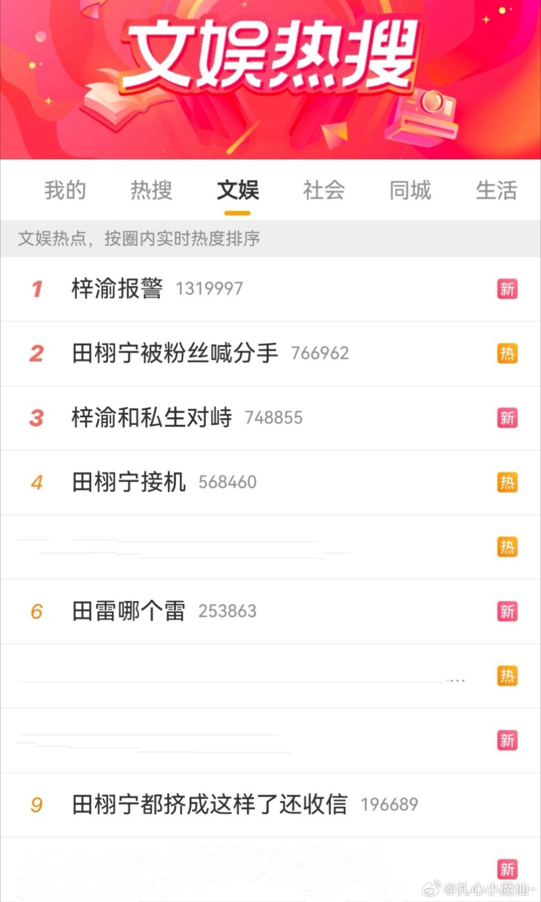 占12个热搜…这内娱…​​​
