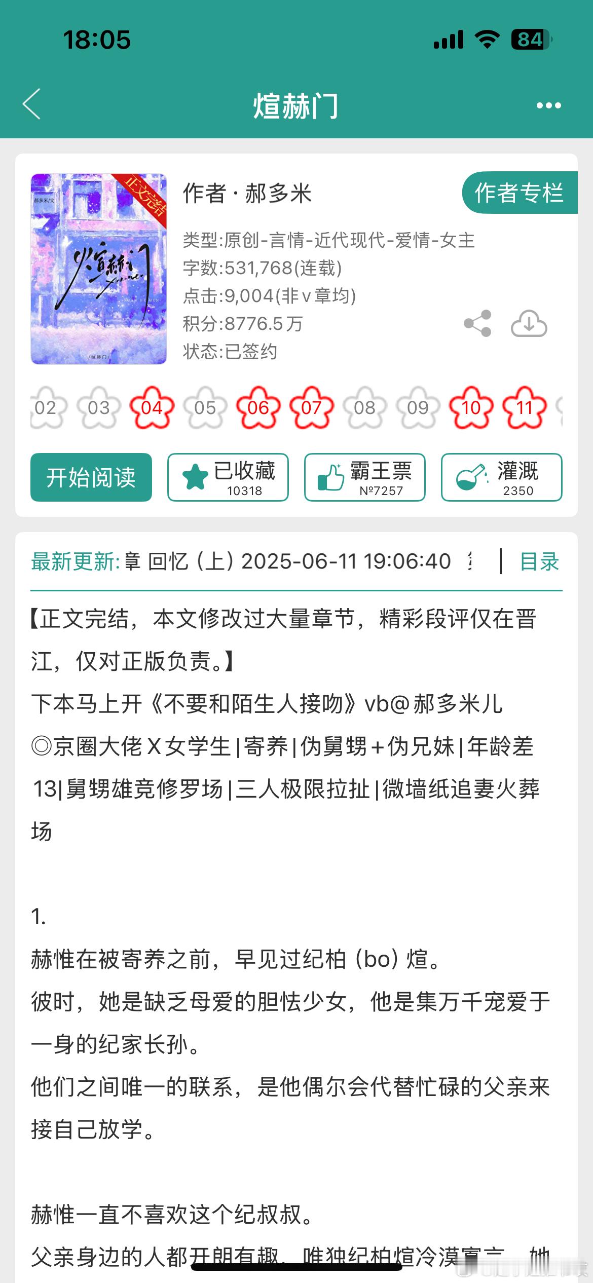 《煊赫门》by郝多米京圈高干/破镜重圆/年龄差/正文完结超绝京圈高干、寄养梗的破