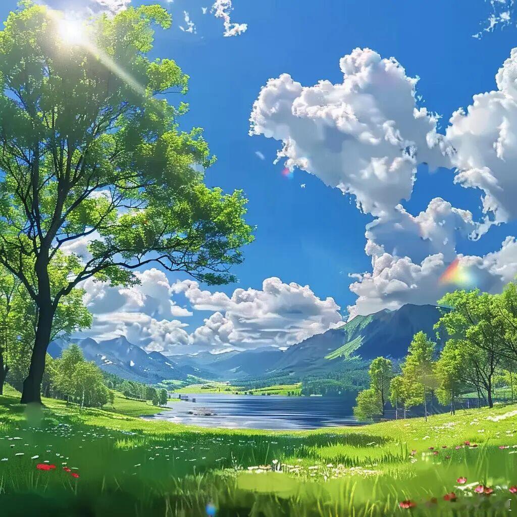 青山揽尽晴光，碧水漫染一川夏色～寻美中国​​​