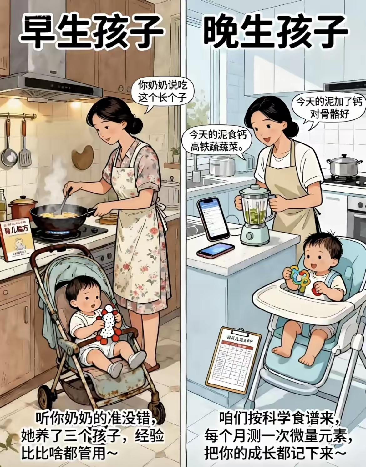 凡事都要趁早，这不是早生，晚生的问题。谁不想儿孙满堂啊。这是有没有玛尼的问