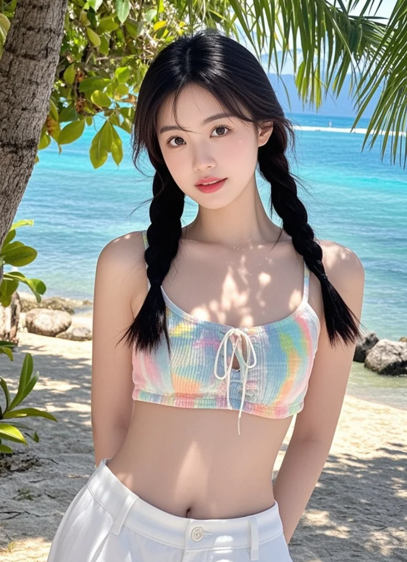 风吹乱了头发，也吹动了心