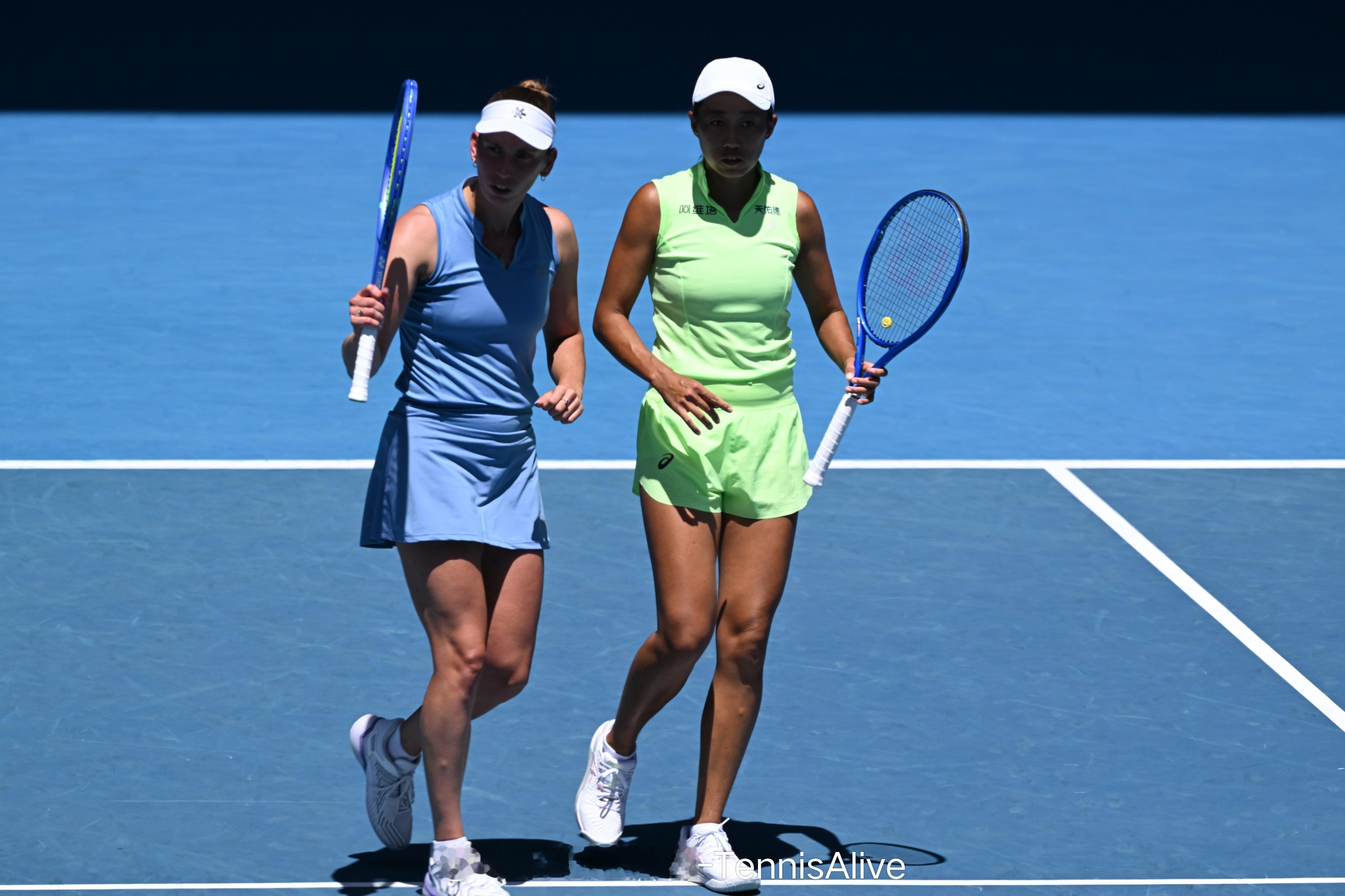 【张帅大满贯女双八强以上战绩】2026澳网八强🔥2025澳网八强2024美网亚